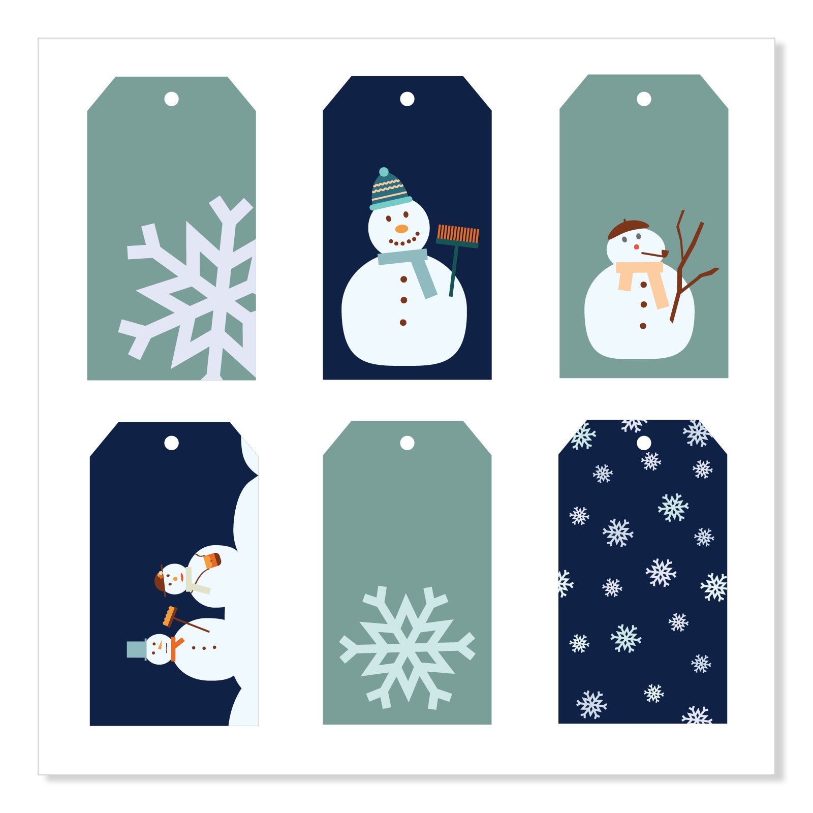 Cadeaukaartjes winter